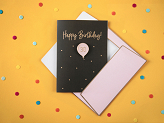 Card with enamel pin 30, 10.5x14.8cm