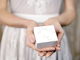 Boxes Branches, white, 6x3.5x5.5cm (1 pkt / 10 pc.)