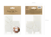 Boxes Branches, white, 6x3.5x5.5cm (1 pkt / 10 pc.)