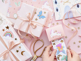 Unicorn Stickers, mix (1 pkt / 3 pc.)