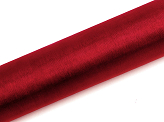 Organza Plain, red, 0.16 x 9m (1 pc. / 9 lm)