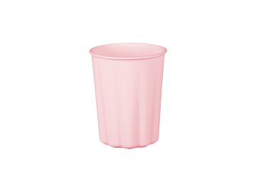 Plastic cups Frill, 220 ml, pink (1 pkt / 4 pc.)