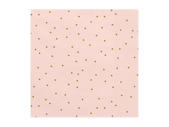 Napkins Dots, 33x33 cm (1 pkt / 20 pc.)