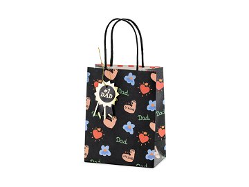 Gift bag #1 Dad, mix, 8x14x18 cm