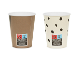 Dog Cups, mix, 220 ml (1 pkt / 6 pc.)