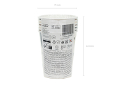 Dog Cups, mix, 220 ml (1 pkt / 6 pc.)