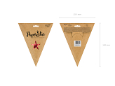 Paper star, 30cm, red
