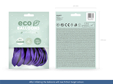 Eco Balloons 30cm metallic, violet (1 pkt / 10 pc.)