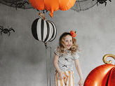 Foil Balloon Pumpkin, 62x59 cm, mix