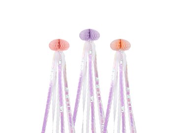 Tissue paper decorations Medusa, mix, 15.5x157cm (1 pkt / 3 pc.)