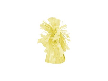Foil balloon weight, light yellow (1 pkt / 4 pc.)