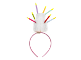 Cake Headband with Candles, mix