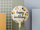 Foil balloon Construction vehicles, 45 cm, mix