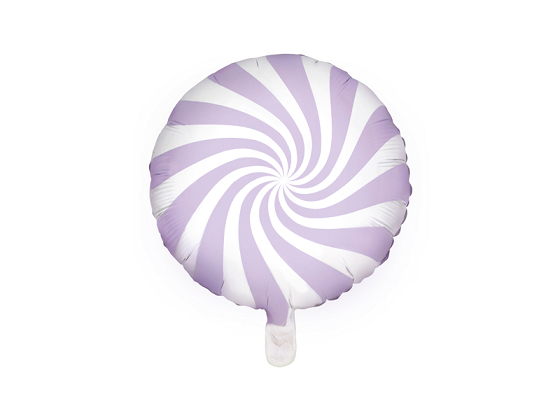 Foil Balloon Candy, 35cm, light lilac