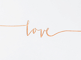 Guest Book Love, 24x18.5cm, 22 pages