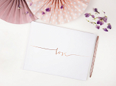 Guest Book Love, 24x18.5cm, 22 pages