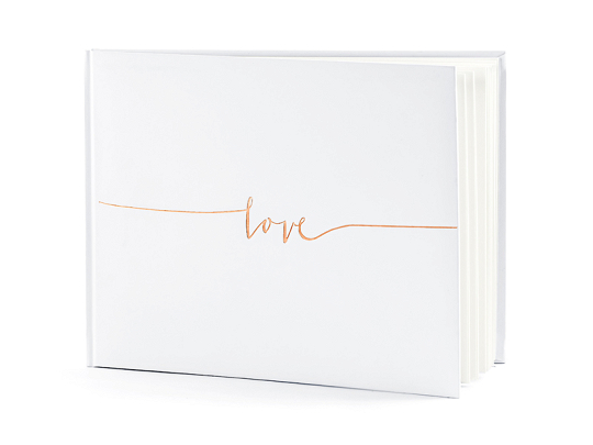 Guest Book Love, 24x18.5cm, 22 pages