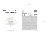 Foil Balloon Cloud, 51x35.5cm, mix
