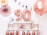 Foil Balloon Number ''9'', 35cm, rose gold
