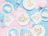 Plates Boy or Girl, 23 cm. (1 pkt / 6 pc.)