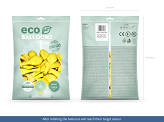 Eco Balloons 30cm pastel, dark yellow (1 pkt / 100 pc.)