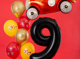 Foil Balloon Number ''9'', 86cm, black