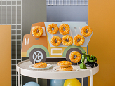 Donut wall Truck, 61x37.5 cm, mix