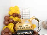 Foil balloon Excavator, 76.5x49 cm, mix