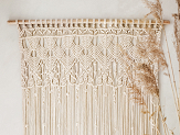 Macrame, off-white, 94.5x171cm