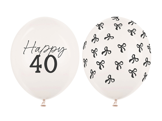 Balloons 30 cm, 40, Pastel Off-white (1 pkt / 50 pc.)