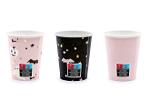 Paper cups Boo!, mix, 220ml (1 pkt / 6 pc.)