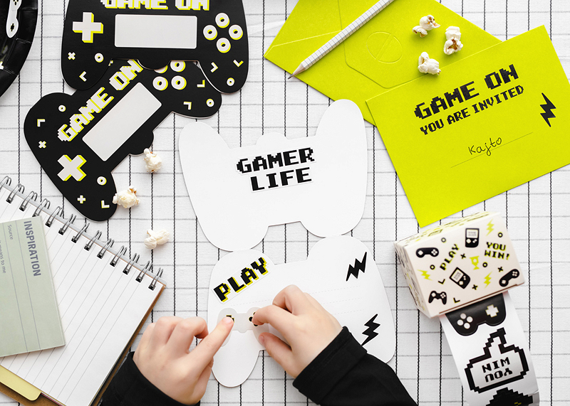 Mini stickers Gamer, mix - Designer decorations and ideas for every ...