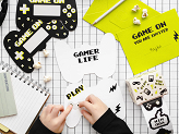 Mini stickers Gamer, mix