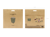 Boxes for popcorn, mix, 7x7x12.5cm (1 pkt / 6 pc.)