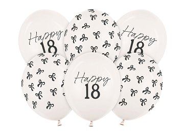 Balloons 30 cm, 18, Pastel Off-white (1 pkt / 6 pc.)