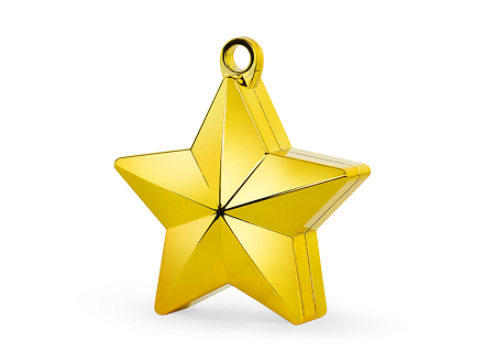 Balloon weight Star, gold