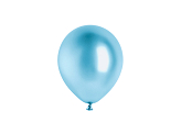 Glossy Balloons 12cm, blue (1 pkt / 50 pc.)