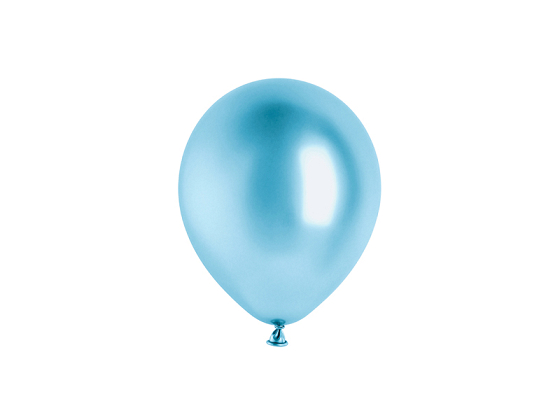 Glossy Balloons 12cm, blue (1 pkt / 50 pc.)
