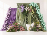 Glossy Balloons 30cm, violet (1 pkt / 50 pc.)