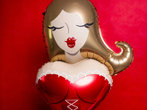 Foil balloon Girl, 57x74.5 cm, mix