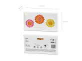 Tissuepaper decoration Flowers, 35 cm, mix (1 pkt / 3 pc.)