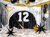 Foil ballon Number ''8'', 86 cm, white