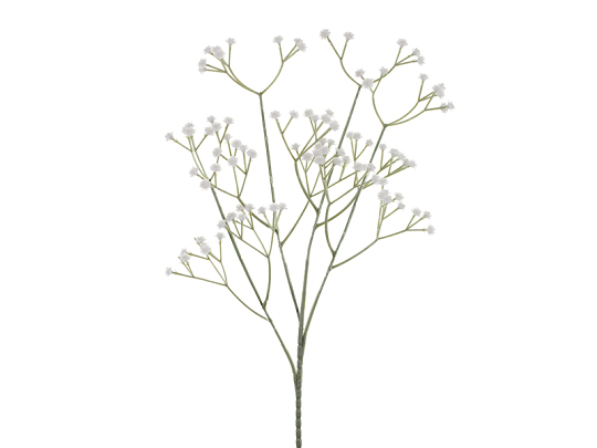 Artificial flower - Baby's Breath, 62 cm, white