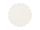 White plate mats, diameter approx. 35.5 cm (1 pkt / 50 pc.)
