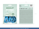 Eco Balloons 30cm metallic, light blue (1 pkt / 10 pc.)