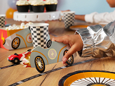 Invitations Car, mix (1 pkt / 6 pc.)