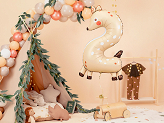 Foil Balloon Number 2 - Roe-deer, 65x102 cm, mix