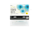 Decorative Rosettes Yummy, light blue (1 pkt / 3 pc.)