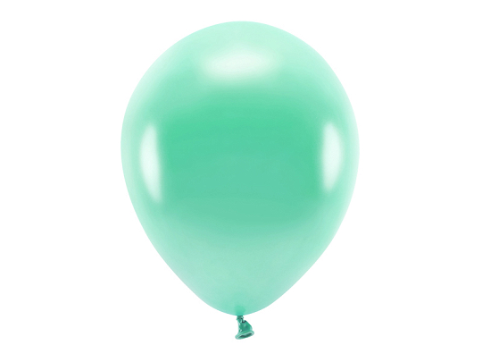 Eco Balloons 30cm metallic, dark mint (1 pkt / 100 pc.)