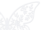 Paper Decorations Butterfly, 6.5 x 4cm (1 pkt / 10 pc.)